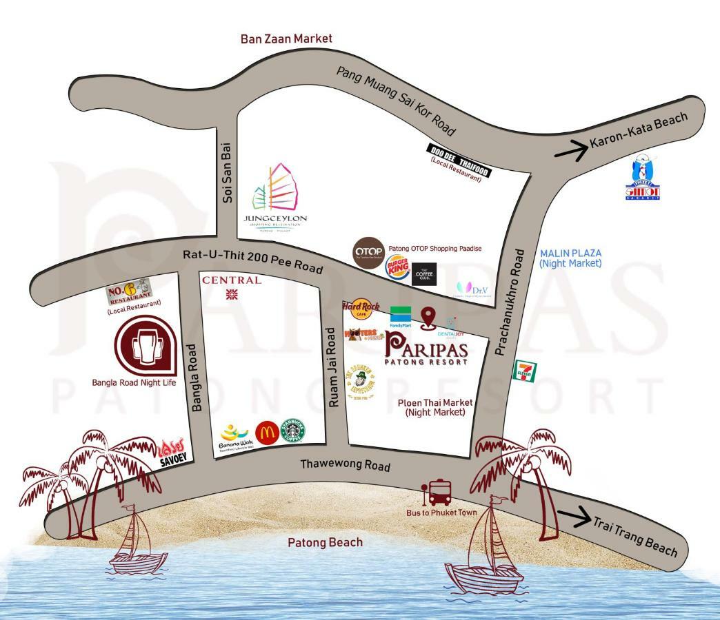 Paripas Patong Resort Exterior photo